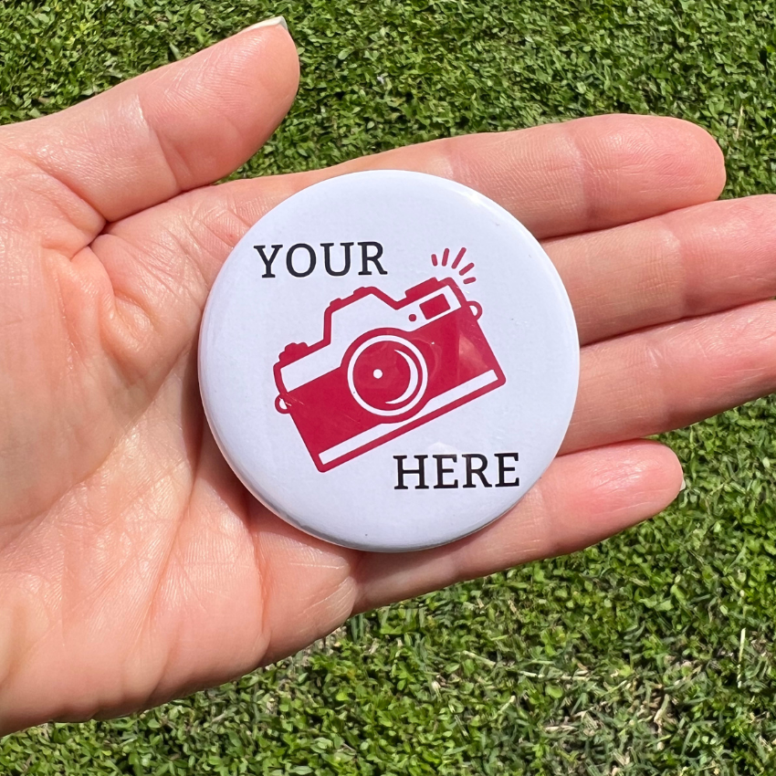 Custom Photo Magnets Round 2.25"