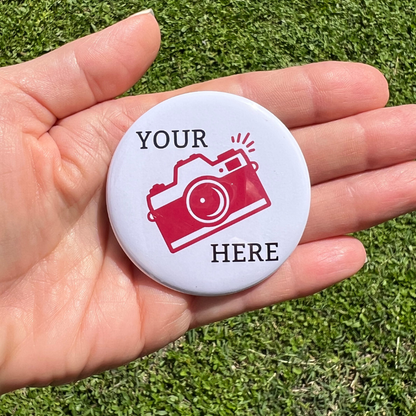 Custom Photo Magnets Round 2.25"