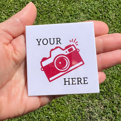 Custom Photo Magnets Square 2.5"