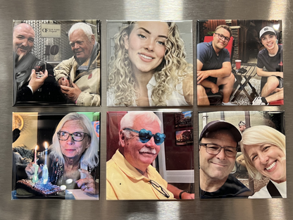 Custom Photo Magnets Square 2.5"