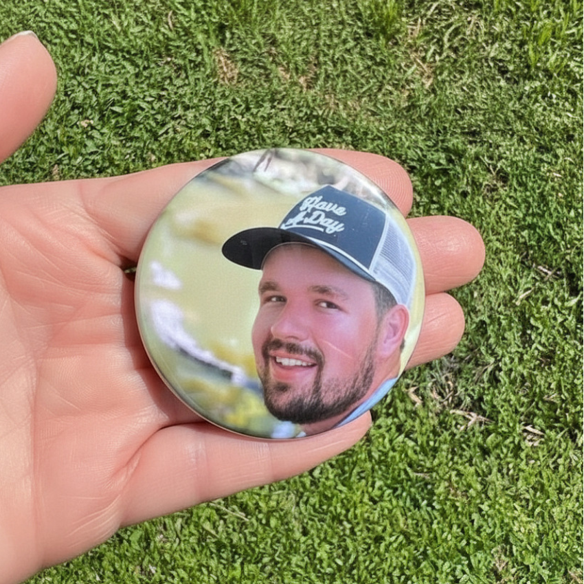 Custom Photo Magnets Round 2.25"