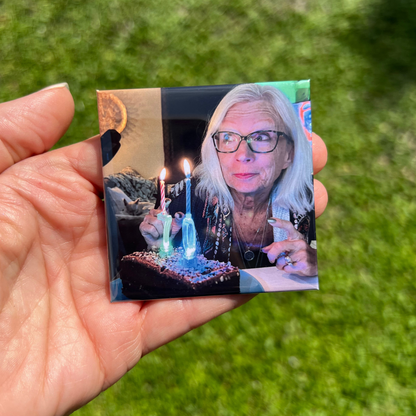 Custom Photo Magnets Square 2.5"