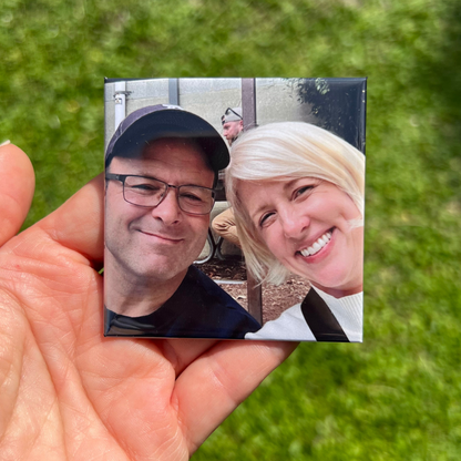 Custom Photo Magnets Square 2.5"